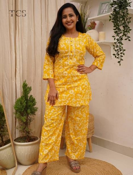 Golden Glow Co-ord Set