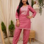 Rose Blush Embroidered Co-ord Set